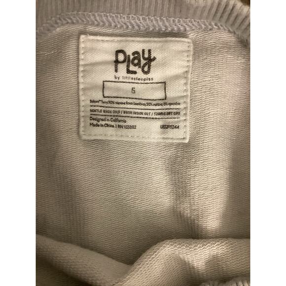 Little Sleepies Bamboo. Pirate Print Crewneck Sweatshirt Size 5 - Picture 3 of 3